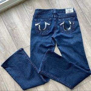 True Religion Sequins Bootcut Jeans